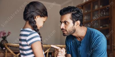 un père gifle sa fille films