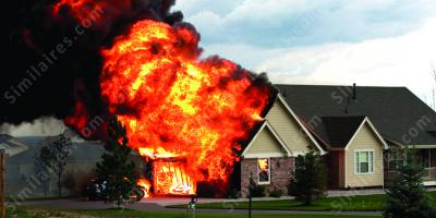 maison en flammes films