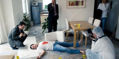 photographie de scène de crime films