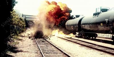 explosion de train films