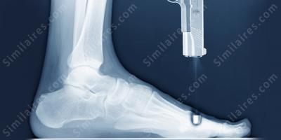 tiré dans le pied films