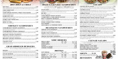 menu films