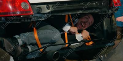 caché dans une voiture films