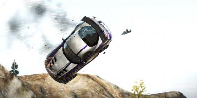voiture tombant d&#039;une falaise films