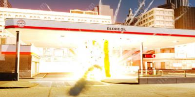 station essence qui explose films