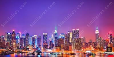 horizon de la ville de new york films