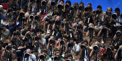 foule de journalistes films