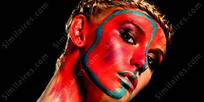 visage peint films
