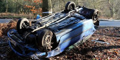 voiture renversée films