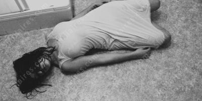 femme morte au sol films